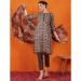 Picture of Graceful Silk Rosy Brown Readymade Salwar Kameez