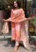 Picture of Rayon & Silk Light Coral Readymade Salwar Kameez