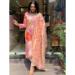 Picture of Rayon & Silk Light Coral Readymade Salwar Kameez