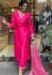 Picture of Rayon & Silk Deep Pink Readymade Salwar Kameez