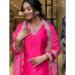 Picture of Rayon & Silk Deep Pink Readymade Salwar Kameez