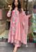 Picture of Rayon & Silk Pale Violet Red Readymade Salwar Kameez