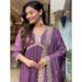 Picture of Rayon & Silk Rosy Brown Readymade Salwar Kameez