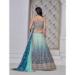 Picture of Shapely Chiffon Dark Grey Lehenga Choli