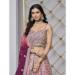 Picture of Alluring Chiffon Maroon Lehenga Choli