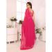 Picture of Enticing Georgette Crimson Saree