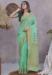 Picture of Amazing Linen Medium Sea Green Saree