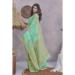 Picture of Amazing Linen Medium Sea Green Saree