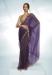 Picture of Charming Chiffon & Georgette Purple Saree