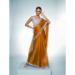 Picture of Appealing Chiffon & Georgette Dark Golden Rod Saree