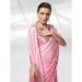 Picture of Beautiful Chiffon & Georgette Light Pink Saree