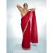 Picture of Alluring Chiffon & Georgette Crimson Saree