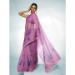 Picture of Appealing Georgette & Organza Orchid Saree