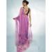 Picture of Appealing Georgette & Organza Orchid Saree