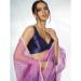 Picture of Appealing Georgette & Organza Orchid Saree