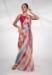 Picture of Classy Georgette & Organza Burly Wood Saree