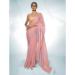 Picture of Sightly Georgette & Organza Light Coral Saree