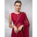 Picture of Taking Georgette & Organza Maroon Saree