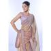 Picture of Enticing Georgette & Net Grey Saree