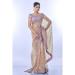 Picture of Enticing Georgette & Net Grey Saree