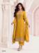 Picture of Resplendent Georgette Peru Straight Cut Salwar Kameez