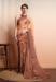 Picture of Amazing Georgette Wheat Saree