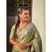 Picture of Comely Silk Medium Spring Green Saree