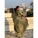 Picture of Comely Silk Medium Spring Green Saree