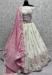 Picture of Elegant Silk Off White Lehenga Choli