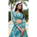 Picture of Exquisite Georgette Medium Aqua Marine Lehenga Choli