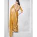 Picture of Admirable Silk Dark Golden Rod Saree