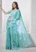 Picture of Ravishing Silk Steel Blue Saree