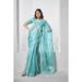 Picture of Ravishing Silk Steel Blue Saree