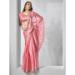 Picture of Graceful Silk Salmon Saree