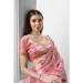 Picture of Well Formed Silk Pink Saree