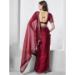 Picture of Sightly Silk Maroon Saree