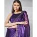 Picture of Classy Silk Purple Saree