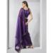 Picture of Classy Silk Purple Saree