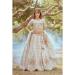 Picture of Amazing Satin Off White Lehenga Choli