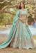 Picture of Nice Satin Dark Sea Green Lehenga Choli