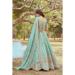 Picture of Nice Satin Dark Sea Green Lehenga Choli