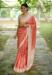 Picture of Graceful Silk Orange Saree