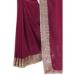 Picture of Beautiful Chiffon & Georgette Brown Saree