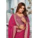 Picture of Lovely Chiffon & Georgette Indian Red Saree