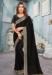 Picture of Ravishing Chiffon & Georgette Black Saree