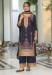 Picture of Chiffon Dark Slate Grey Readymade Salwar Kameez