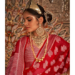 Picture of Graceful Georgette Dark Red Saree