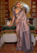 Picture of Bewitching Silk Dim Gray Saree