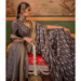 Picture of Comely Silk Dim Gray Saree