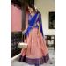 Picture of Nice Chiffon & Silk Light Coral Lehenga Choli